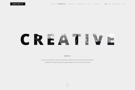 Definity WordPress theme | Agency Demo